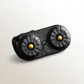 EDC Magnetic Push Slider Owl - Stainless Steel