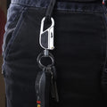 EDC Keychain Jobon Multifunction Folding Corkscrew - Alloy