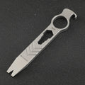 EDC Crowbar Multitool 6-in-1 Mini CNC - Titanium Alloy