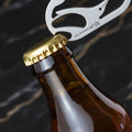 EDC Carabiner Baby Penguin Quick Release Opener - Solid Titanium