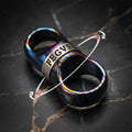 EDC Key Ring Rotatable Double Ring Pegve - Timascus