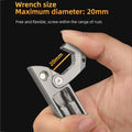 EDC Crowbar Multitool TC4 - Titanium Alloy