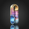 EDC Key Ring Pegve Rotary Capsule Camouflage - Titanium