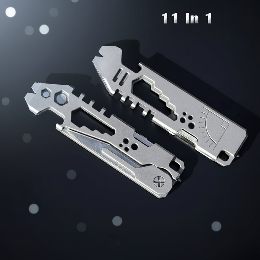 EDC Multitool 11-in-1 CNC - Gr5 Titanium