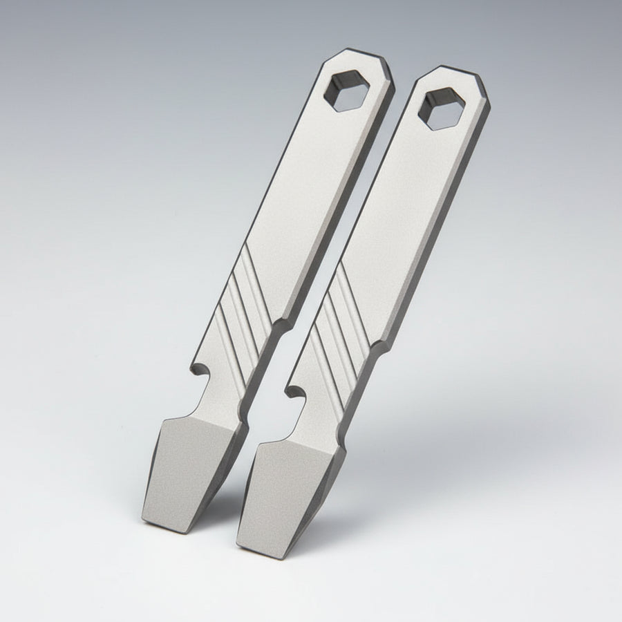 EDC Crowbar Multitool Hexagon Wrench Mini - Titanium Alloy