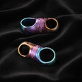 EDC Key Ring Pegve Rotary Capsule Camouflage - Titanium